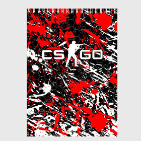 Скетчбук с принтом CS GO в городе Новоалтайск, 100% бумага
 | 48 листов, плотность листов — 100 г/м2, плотность картонной обложки — 250 г/м2. Листы скреплены сверху удобной пружинной спиралью | Тематика изображения на принте: astralis | awp | counter strike | cs go | cs go global offensive | cs:go | faze clan | hyper beast | team liquid | астралис | кс го | тим ликвид | фейз клан | хайпер бист