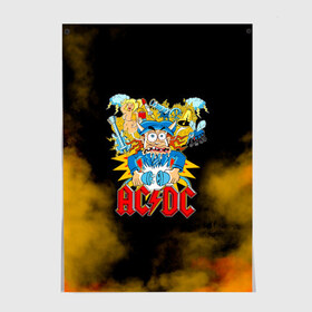 Постер с принтом AC/DC в городе Новоалтайск, 100% бумага
 | бумага, плотность 150 мг. Матовая, но за счет высокого коэффициента гладкости имеет небольшой блеск и дает на свету блики, но в отличии от глянцевой бумаги не покрыта лаком | ac dc | acdc | acdc ас дс | angus | back in black | highway to hell | mckinnon | young | австралийская | ангус янг | ас дс | асдс | блюз | в форме | гитара | группа | крис слэйд | метал | молния | музыка | п | певец | рок | рок н ролл