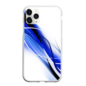 Чехол для iPhone 11 Pro матовый с принтом GEOMETRY STRIPES BLUE в городе Новоалтайск, Силикон |  | abstraction | geometry | hexagon | neon | paints | stripes | texture | triangle | абстракция | брызги | геометрия | краски | неон | неоновый | соты | текстура