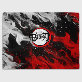 Плед 3D с принтом KIMETSU NO YAIBA в городе Новоалтайск, 100% полиэстер | закругленные углы, все края обработаны. Ткань не мнется и не растягивается | demon slayer | kimetsu no yaiba | nezuko | shinobu | slayer | tanjiro | zenitsu | гию томиока | зенитцу | иноске хашибира | клинок рассекающий демонов | незуко | танджиро | шинобу кочо