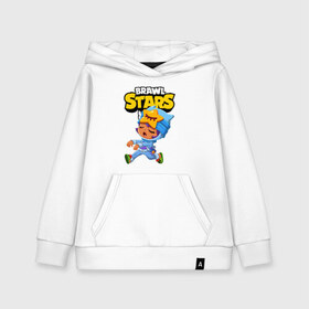 Детская толстовка хлопок с принтом BRAWL STARS SANDY в городе Новоалтайск, 100% хлопок | Круглый горловой вырез, эластичные манжеты, пояс, капюшен | bibi | brawl stars | coach mike | crow | leon | leon shark | max | mecha crow | mr.p | phoenix | sally leon | sandy | spike | sprout | tara | unicorn | virus 8 bit | werewolf | ворон | оборотень