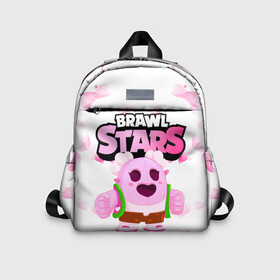 Детский рюкзак 3D с принтом Sakura Spike Brawl Stars в городе Новоалтайск, 100% полиэстер | лямки с регулируемой длиной, сверху петелька, чтобы рюкзак можно было повесить на вешалку. Основное отделение закрывается на молнию, как и внешний карман. Внутри дополнительный карман. По бокам два дополнительных кармашка | brawl | brawl stars | sakura spike | spike | бравл | бравл кактус | бравл старс | кактус | сакура спайк | спайк | спайк бравл старс