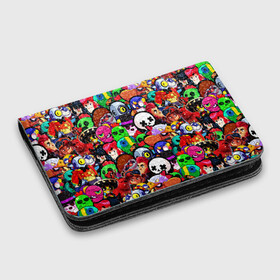 Картхолдер с принтом с принтом Brawl Stars ПЕРСОНАЖИ в городе Новоалтайск, натуральная матовая кожа | размер 7,3 х 10 см; кардхолдер имеет 4 кармана для карт; | 8 bit | 8 бит | bibi | brawl | brawl stars | crow | leon | spike | sprout | stars | бравл | бравл старс | браво старс | игра | компьютерная | кров | леон | онлайн | старс
