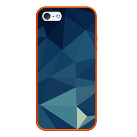 Чехол для iPhone 5/5S матовый с принтом DARK BLUE в городе Новоалтайск, Силикон | Область печати: задняя сторона чехла, без боковых панелей | geometry | kaleidoscope | pattern | pilygon | polyscape | space | textures | tie dye | абстракт | броня | вселенная | геометрия | города | каледоскоп | космос | паттерн | полигон | полискейп | природа | тай дай | текстура | текстуры