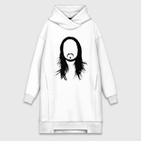 Платье-худи хлопок с принтом FORTNITE STEVE AOKI. в городе Новоалтайск,  |  | astro nomical | deadmau5 | dillon francis | fortnite | la flame | major lazer и diplo | steve aoki | travils scott | астро номикал | игры | ла флейм | тревел скот | фортнайте