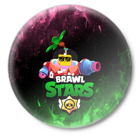 Значок с принтом СПРАУТ BRAWL STARS в городе Новоалтайск,  металл | круглая форма, металлическая застежка в виде булавки | brawl | brawl stars | brawl stars sprout | clash | sprout | tropical sprout | бравл старс | игра | мобильные игры | спраут | тропический спрут
