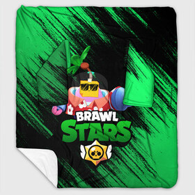 Плед с рукавами с принтом SPROUT BRAWL STARS в городе Новоалтайск, 100% полиэстер | Закругленные углы, все края обработаны. Ткань не мнется и не растягивается. Размер 170*145 | brawl | brawl stars | brawl stars sprout | clash | sprout | tropical sprout | бравл старс | игра | мобильные игры | спраут | тропический спрут