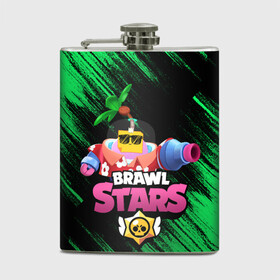 Фляга с принтом СПРАУТ BRAWL STARS в городе Новоалтайск, металлический корпус | емкость 0,22 л, размер 125 х 94 мм. Виниловая наклейка запечатывается полностью | Тематика изображения на принте: brawl | brawl stars | brawl stars sprout | clash | sprout | tropical sprout | бравл старс | игра | мобильные игры | спраут | тропический спрут