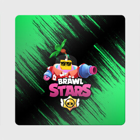 Магнит виниловый Квадрат с принтом СПРАУТ BRAWL STARS в городе Новоалтайск, полимерный материал с магнитным слоем | размер 9*9 см, закругленные углы | Тематика изображения на принте: brawl | brawl stars | brawl stars sprout | clash | sprout | tropical sprout | бравл старс | игра | мобильные игры | спраут | тропический спрут