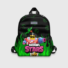 Детский рюкзак 3D с принтом СПРАУТ BRAWL STARS в городе Новоалтайск, 100% полиэстер | лямки с регулируемой длиной, сверху петелька, чтобы рюкзак можно было повесить на вешалку. Основное отделение закрывается на молнию, как и внешний карман. Внутри дополнительный карман. По бокам два дополнительных кармашка | brawl | brawl stars | brawl stars sprout | clash | sprout | tropical sprout | бравл старс | игра | мобильные игры | спраут | тропический спрут