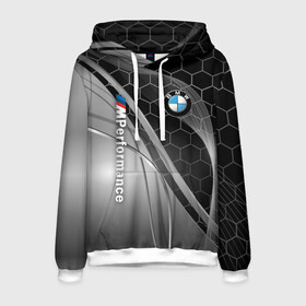 Мужская толстовка 3D с принтом BMW M POWER в городе Новоалтайск, 100% полиэстер | двухслойный капюшон со шнурком для регулировки, мягкие манжеты на рукавах и по низу толстовки, спереди карман-кенгуру с мягким внутренним слоем. | bmw | bmw motorsport | bmw performance | carbon | m | m power | motorsport | performance | sport | бмв | карбон | моторспорт | спорт