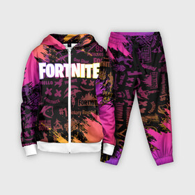 Детский костюм 3D с принтом FORTNITE PARTY EVENT в городе Новоалтайск,  |  | Тематика изображения на принте: deadmau5 | fortnite | fortnite 2 | fortnite x маршмелло | ikonik | marshmello | ninja | ninja streamer | raven | travis scott | ворон | иконик | ниндзя | пили | рейвен | трэвис скотт | фортнайт