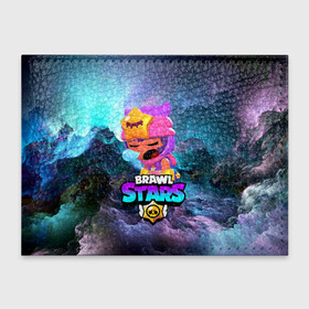 Обложка для студенческого билета с принтом BRAWL STARS SANDY в городе Новоалтайск, натуральная кожа | Размер: 11*8 см; Печать на всей внешней стороне | bibi | brawl stars | coach mike | crow | leon | leon shark | max | mecha crow | mr.p | phoenix | sally leon | sandy | spike | sprout | tara | unicorn | virus 8 bit | werewolf | ворон | оборотень
