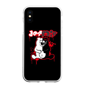 Чехол для iPhone XS Max матовый с принтом monokuma в городе Новоалтайск, Силикон | Область печати: задняя сторона чехла, без боковых панелей | Тематика изображения на принте: ahegao | danganronpa | monokuma | senpai | аниме | монокума | надпись | прикольные картинки | прикольные надписи | сердце | я люблю аниме