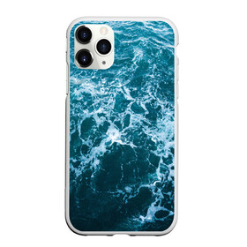 Чехол для iPhone 11 Pro Max матовый с принтом Водная гладь в городе Новоалтайск, Силикон |  | волны | море | рябь