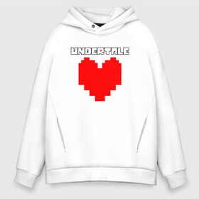 Мужское худи Oversize хлопок с принтом UNDERTALE HEART в городе Новоалтайск, френч-терри — 70% хлопок, 30% полиэстер. Мягкий теплый начес внутри —100% хлопок | боковые карманы, эластичные манжеты и нижняя кромка, капюшон на магнитной кнопке | asriel dreemurr | chara | frisk | gaster blaster | sans | undertale | азриэль дримурр | андертейл | гастер | меттатон | санс | фриск | чара
