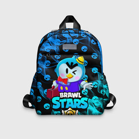 Детский рюкзак 3D с принтом Brawl stars MR.P. в городе Новоалтайск, 100% полиэстер | лямки с регулируемой длиной, сверху петелька, чтобы рюкзак можно было повесить на вешалку. Основное отделение закрывается на молнию, как и внешний карман. Внутри дополнительный карман. По бокам два дополнительных кармашка | bibi | brawl stars | coach mike | leon | leon shark | mecha crow | mr.p | sally leon | sandy | sprout | virus 8 bit | биби | бравл старс | вирус 8 бит | леон | оборотень | спроут | сэли леон