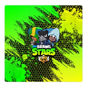Магнитный плакат 3Х3 с принтом Brawl Stars TRIO в городе Новоалтайск, Полимерный материал с магнитным слоем | 9 деталей размером 9*9 см | 8 bit | 8 бит | bibi | brawl | brawl stars | crow | leon | spike | sprout | stars | бравл | бравл старс | браво старс | игра | компьютерная | кров | леон | онлайн | старс