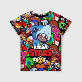 Детская футболка 3D с принтом Brawl Stars LEON SHARK в городе Новоалтайск, 100% гипоаллергенный полиэфир | прямой крой, круглый вырез горловины, длина до линии бедер, чуть спущенное плечо, ткань немного тянется | 8 bit | 8 бит | bibi | brawl | brawl stars | crow | leon | spike | sprout | stars | бравл | бравл старс | браво старс | игра | компьютерная | кров | леон | онлайн | старс