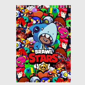 Скетчбук с принтом Brawl Stars LEON SHARK в городе Новоалтайск, 100% бумага
 | 48 листов, плотность листов — 100 г/м2, плотность картонной обложки — 250 г/м2. Листы скреплены сверху удобной пружинной спиралью | 8 bit | 8 бит | bibi | brawl | brawl stars | crow | leon | spike | sprout | stars | бравл | бравл старс | браво старс | игра | компьютерная | кров | леон | онлайн | старс