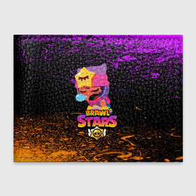 Обложка для студенческого билета с принтом BRAWL STARS SANDY в городе Новоалтайск, натуральная кожа | Размер: 11*8 см; Печать на всей внешней стороне | bibi | brawl stars | coach mike | crow | gale | leon | leon shark | max | mecha crow | mr.p | phoenix | sally leon | sandy | spike | sprout | tara | unicorn | virus 8 bit | werewolf | ворон | оборотень