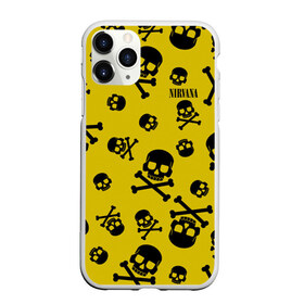 Чехол для iPhone 11 Pro Max матовый с принтом Nirvana в городе Новоалтайск, Силикон |  | bleach | blew | cobain | dave | geffen | hormoaning | in utero | incesticide | krist | kurt | nevermind | nirvana | novoselic | rock | textures | vevo | геффен | курт кобейн | нирвана | рок | текстуры | фон
