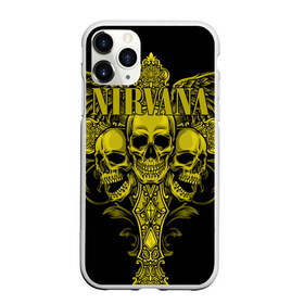Чехол для iPhone 11 Pro Max матовый с принтом Nirvana в городе Новоалтайск, Силикон |  | bleach | blew | cobain | dave | geffen | hormoaning | in utero | incesticide | krist | kurt | nevermind | nirvana | novoselic | rock | vevo | геффен | курт кобейн | нирвана | рок