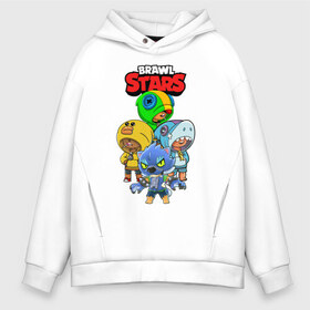 Мужское худи Oversize хлопок с принтом Brawl Stars Leon Quattro в городе Новоалтайск, френч-терри — 70% хлопок, 30% полиэстер. Мягкий теплый начес внутри —100% хлопок | боковые карманы, эластичные манжеты и нижняя кромка, капюшон на магнитной кнопке | brawl leon | brawl stars | leon | leon green | leon sally | leon shark | leon wolf | бравл старс | леон | леон акула | леон бравл | леон волк | леон салли