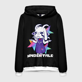 Мужская толстовка 3D с принтом Undertale в городе Новоалтайск, 100% полиэстер | двухслойный капюшон со шнурком для регулировки, мягкие манжеты на рукавах и по низу толстовки, спереди карман-кенгуру с мягким внутренним слоем. | asriel dreemurr | chara | frisk | game | sans | undertale | азриэль дримурр | андертейл | андрайн | гастер | игры | меттатон | санс | фриск | чара