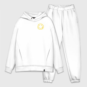 Мужской костюм хлопок OVERSIZE с принтом NIRVANA (НА СПИНЕ) в городе Новоалтайск,  |  | america | nirvana | smile | usa | америка | курт кобейн | нирвана | смайл | сша