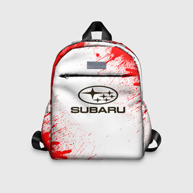 Детский рюкзак 3D с принтом subaru в городе Новоалтайск, 100% полиэстер | лямки с регулируемой длиной, сверху петелька, чтобы рюкзак можно было повесить на вешалку. Основное отделение закрывается на молнию, как и внешний карман. Внутри дополнительный карман. По бокам два дополнительных кармашка | Тематика изображения на принте: abstract | auto | brand | car | geometry | sport | subaru | texture | абстракция | авто | автомобильные | бренд | геометрия | классика | машины | модные | спорт | стиль | субару | текстура