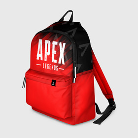 Рюкзак 3D с принтом APEX LEGENDS в городе Новоалтайск, 100% полиэстер | лямки с регулируемой длиной, сверху петелька, чтобы рюкзак можно было повесить на вешалку. Основное отделение закрывается на молнию, как и внешний карман. Внутри два дополнительных кармана, один из которых закрывается на молнию. По бокам два дополнительных кармашка | apex | apex legends | battle | battle royal | bloodhound | titanfall | wraith | апекс | апекс легендс | батл рояль | битва | война | каустик | королевская битва