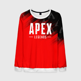 Мужской свитшот 3D с принтом APEX LEGENDS в городе Новоалтайск, 100% полиэстер с мягким внутренним слоем | круглый вырез горловины, мягкая резинка на манжетах и поясе, свободная посадка по фигуре | apex | apex legends | battle | battle royal | bloodhound | titanfall | wraith | апекс | апекс легендс | батл рояль | битва | война | каустик | королевская битва