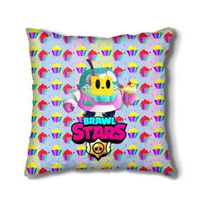 Подушка 3D с принтом SPROUT CANDY BRAWL STARS в городе Новоалтайск, наволочка – 100% полиэстер, наполнитель – холлофайбер (легкий наполнитель, не вызывает аллергию). | состоит из подушки и наволочки. Наволочка на молнии, легко снимается для стирки | Тематика изображения на принте: 8 bit | brawl | brawlers | bull | crow | gale | leon | max | sally | spike | sprout | stars | werewolf | wolf | бравл | волк | ворон | леон | макс | меха | оборотень | салли | спраут | старз | старс