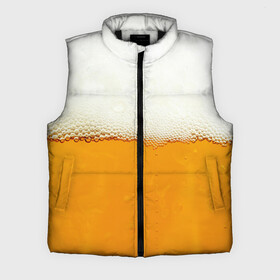 Мужской жилет утепленный 3D с принтом Я ПИВО в городе Новоалтайск,  |  | beer | бир | напитки | пенное