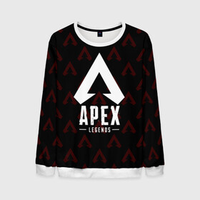 Мужской свитшот 3D с принтом APEX LEGENDS  в городе Новоалтайск, 100% полиэстер с мягким внутренним слоем | круглый вырез горловины, мягкая резинка на манжетах и поясе, свободная посадка по фигуре | apex | apex legends | battle | battle royal | bloodhound | titanfall | wraith | апекс | апекс легендс | батл рояль | битва | война | каустик | королевская битва