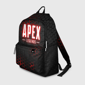 Рюкзак 3D с принтом APEX LEGENDS | АПЕКС ЛЕГЕНДС в городе Новоалтайск, 100% полиэстер | лямки с регулируемой длиной, сверху петелька, чтобы рюкзак можно было повесить на вешалку. Основное отделение закрывается на молнию, как и внешний карман. Внутри два дополнительных кармана, один из которых закрывается на молнию. По бокам два дополнительных кармашка | apex | apex legends | battle | battle royal | bloodhound | titanfall | wraith | апекс | апекс легендс | батл рояль | битва | война | каустик | королевская битва