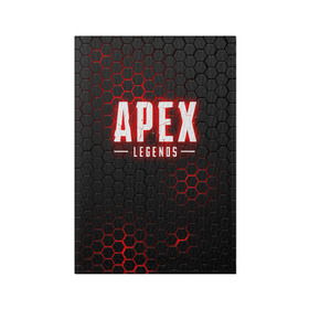 Обложка для паспорта матовая кожа с принтом APEX LEGENDS | АПЕКС ЛЕГЕНДС в городе Новоалтайск, натуральная матовая кожа | размер 19,3 х 13,7 см; прозрачные пластиковые крепления | apex | apex legends | battle | battle royal | bloodhound | titanfall | wraith | апекс | апекс легендс | батл рояль | битва | война | каустик | королевская битва