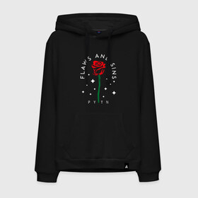 Мужская толстовка с принтом PYTN X ROSE (НА СПИНЕ). в городе Новоалтайск, френч-терри, мягкий теплый начес внутри (100% хлопок) | карман-кенгуру, эластичные манжеты и нижняя кромка, капюшон с подкладом и шнурком | payton | payton moormeie | pytn | rose | блогер | знаменитость | пейтон | пейтон моормиер | тиктоенр