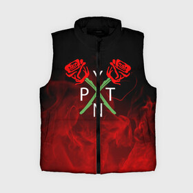 Женский жилет утепленный 3D с принтом PAYTON MOORMEIER   ТИКТОК в городе Новоалтайск,  |  | flower | payton moormeier | roses | tiktok | автограф payton | блогер | пейтон | пейтон моормиер | розы | тикток | тиктокер | цветы | ютубер