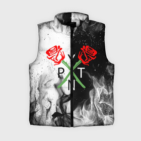 Женский жилет утепленный 3D с принтом PAYTON MOORMEIER   ТИКТОК в городе Новоалтайск,  |  | flower | payton moormeier | roses | tiktok | автограф payton | блогер | пейтон | пейтон моормиер | розы | тикток | тиктокер | цветы | ютубер