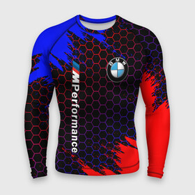 Мужской рашгард 3D с принтом BMW в городе Новоалтайск,  |  | bmw | bmw motorsport | bmw performance | carbon | m | m power | motorsport | performance | sport | бмв | карбон | моторспорт | спорт