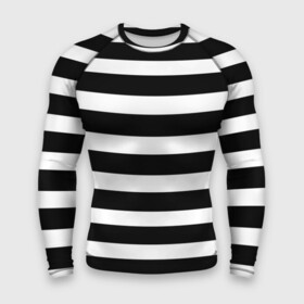 Мужской рашгард 3D с принтом Моряк в городе Новоалтайск,  |  | goalkeeper | lines | prisoner | stripes | вратарь | заключённый | линии | матрос | море | моряк | полосы