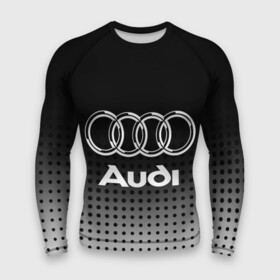 Мужской рашгард 3D с принтом Audi в городе Новоалтайск,  |  | audi | audi лого | audi марка | audi эмблема | ауди | ауди значок | ауди лого | ауди чб значок | ауди эмблема | значок audi | лого автомобиля | логотип audi | логотип ауди | черно белый