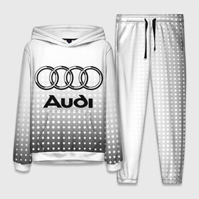 Женский костюм 3D (с толстовкой) с принтом Audi в городе Новоалтайск,  |  | audi | audi лого | audi марка | audi эмблема | ауди | ауди значок | ауди лого | ауди чб значок | ауди эмблема | значок audi | лого автомобиля | логотип audi | логотип ауди | черно белый