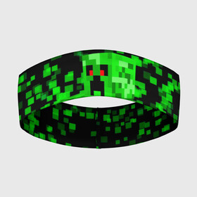 Повязка на голову 3D с принтом Minecraft. в городе Новоалтайск,  |  | Тематика изображения на принте: craft | game | mine | minecraft | minecraftmemories | pixel | twitter | игра | майнкрафт | маркус перссон | пиксель | ремесло | шахта