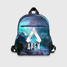 Детский рюкзак 3D с принтом APEX LEGENDS в городе Новоалтайск, 100% полиэстер | лямки с регулируемой длиной, сверху петелька, чтобы рюкзак можно было повесить на вешалку. Основное отделение закрывается на молнию, как и внешний карман. Внутри дополнительный карман. По бокам два дополнительных кармашка | Тематика изображения на принте: apex | apex legends | battle | battle royal | bloodhound | titanfall | wraith | апекс | апекс легендс | батл рояль | битва | война | каустик | королевская битва