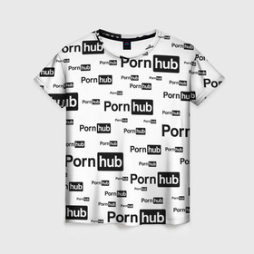 Женская футболка 3D с принтом PornHub в городе Новоалтайск, 100% полиэфир ( синтетическое хлопкоподобное полотно) | прямой крой, круглый вырез горловины, длина до линии бедер | adriana chechik | bang bros | brooklyn chase | evil angel | funny | laugh | music | reality kings | riley reid | romi rain | sydney cole | xxx | ава тейлор | адриана чечик | девушки