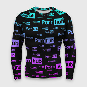 Мужской рашгард 3D с принтом PornHub в городе Новоалтайск,  |  | adriana chechik | bang bros | brooklyn chase | evil angel | funny | laugh | music | reality kings | riley reid | romi rain | sydney cole | xxx | ава тейлор | адриана чечик | девушки