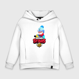 Детское худи Oversize хлопок с принтом BRAWL STARS GALE в городе Новоалтайск, френч-терри — 70% хлопок, 30% полиэстер. Мягкий теплый начес внутри —100% хлопок | боковые карманы, эластичные манжеты и нижняя кромка, капюшон на магнитной кнопке | brawl | brawl stars | brawl stars gale | clash | бравл старс | бравл старс гэйл | бравлер | гэйл | игра | мобильные игры